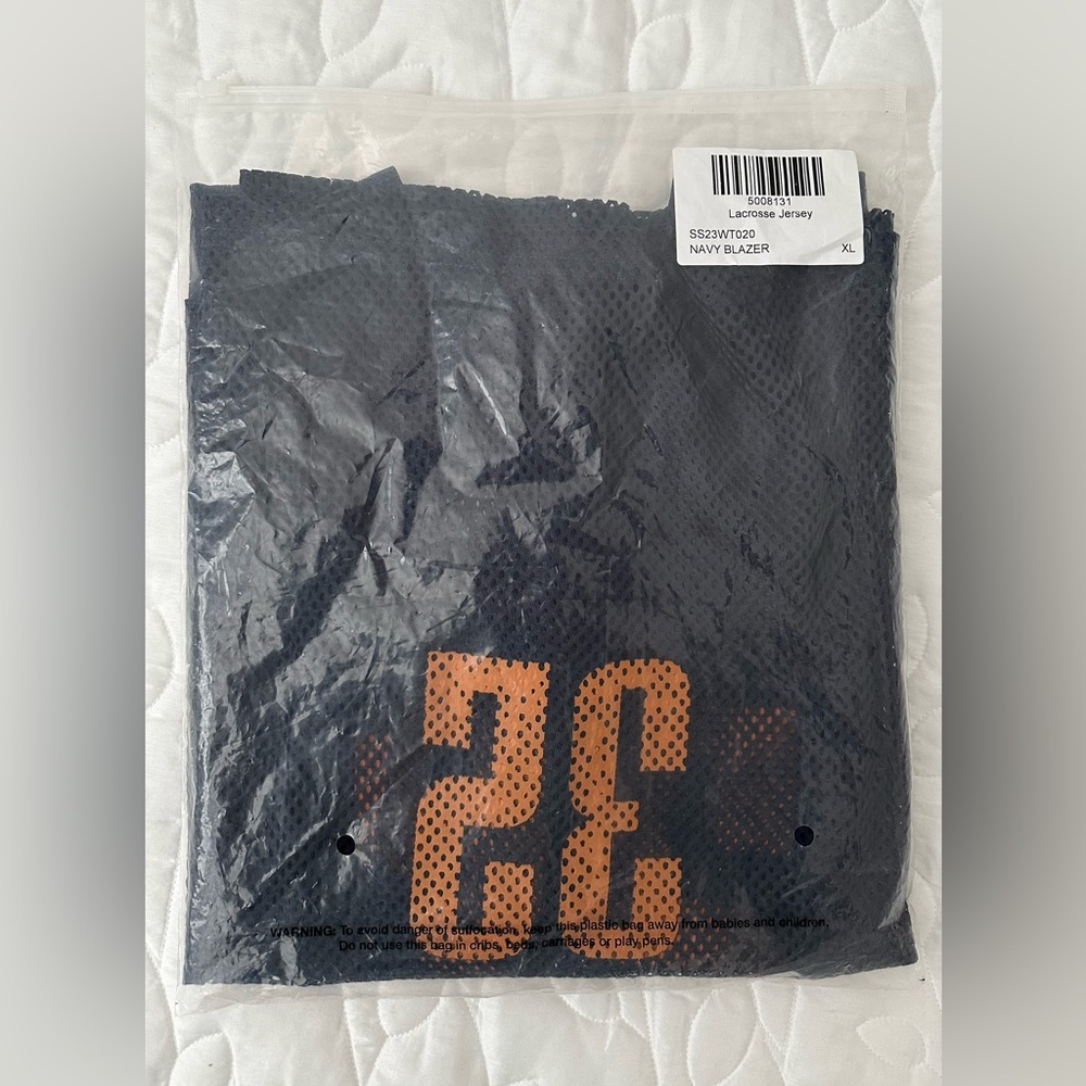 Aime Leon Dore Navy Cropped Practice Jersey - Picture 6 of 6